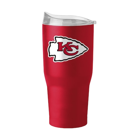 Logo Brands Kansas City Chiefs 30oz Flipside Powder Coat Tumbler 616-S30PT-34